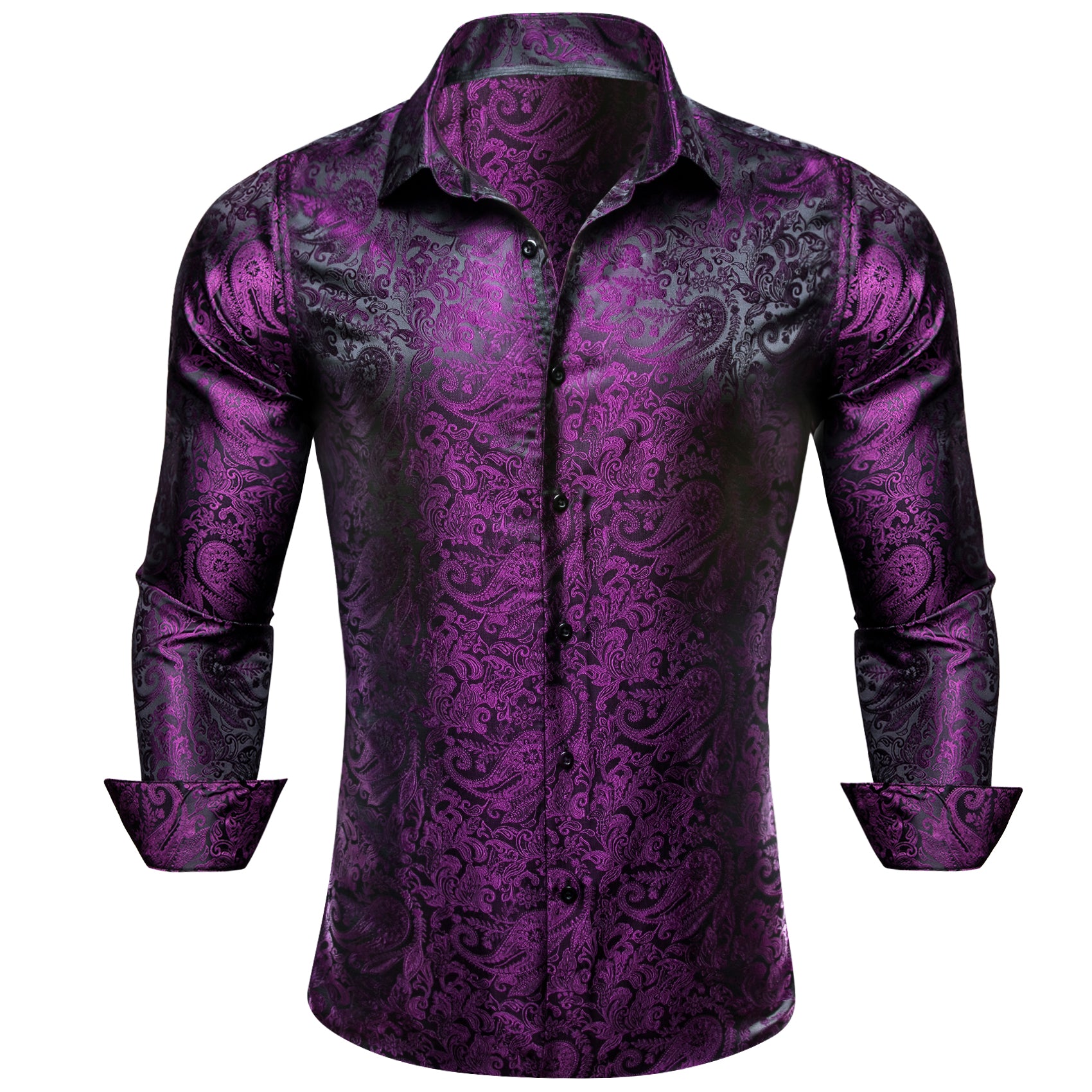 Purple store shining shirt