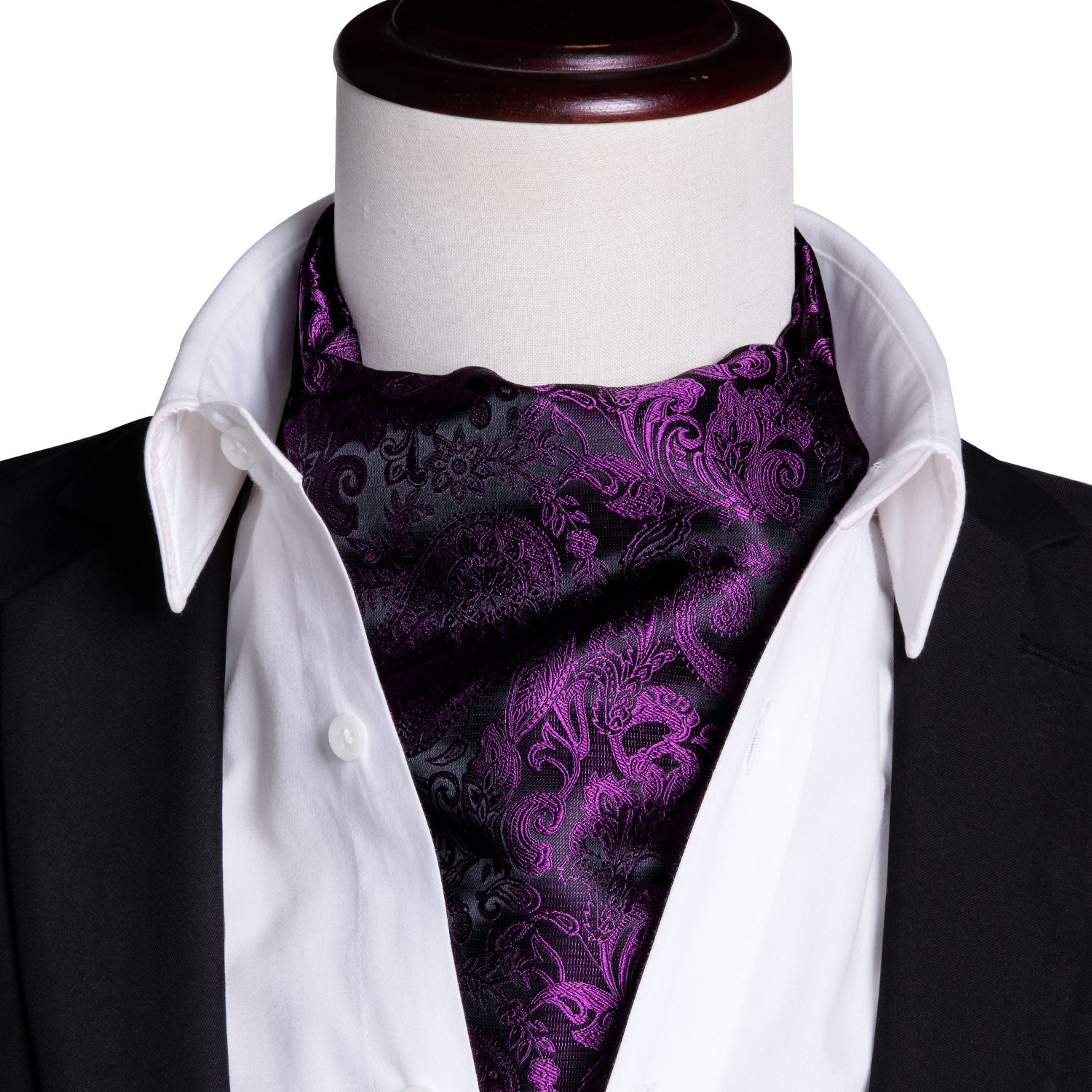 Cravat Ring and Scarf Set