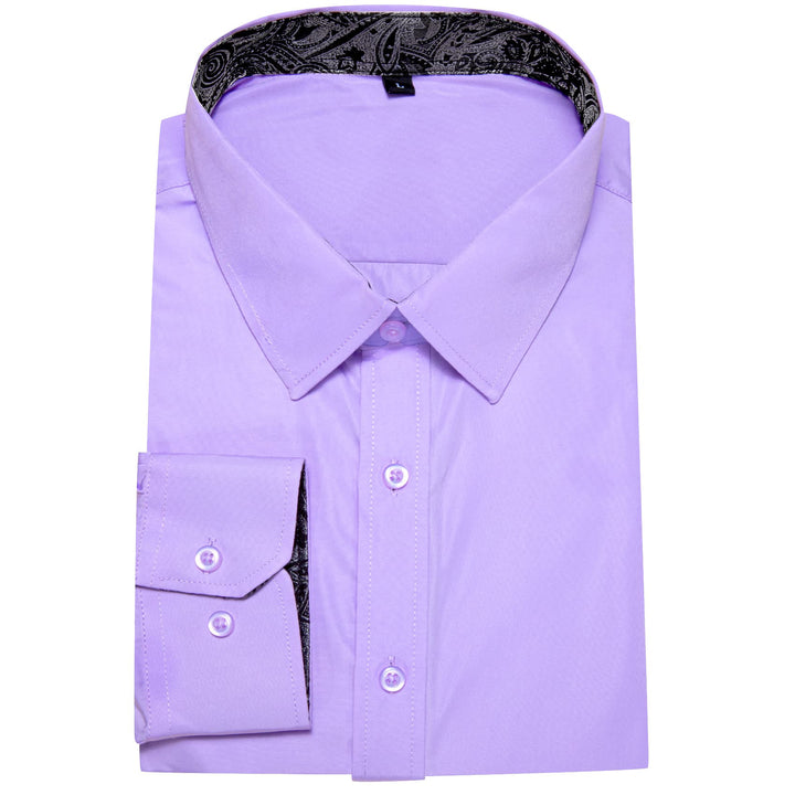 business wedding splicing button down men's silk shirts