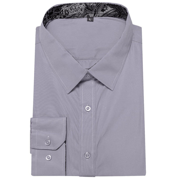 plain grey shirt