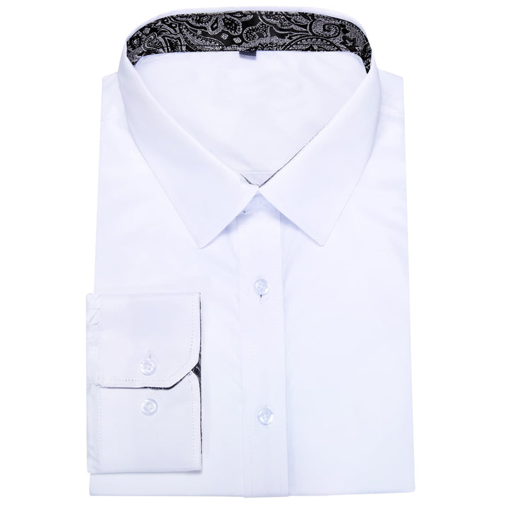 mens all white shirt