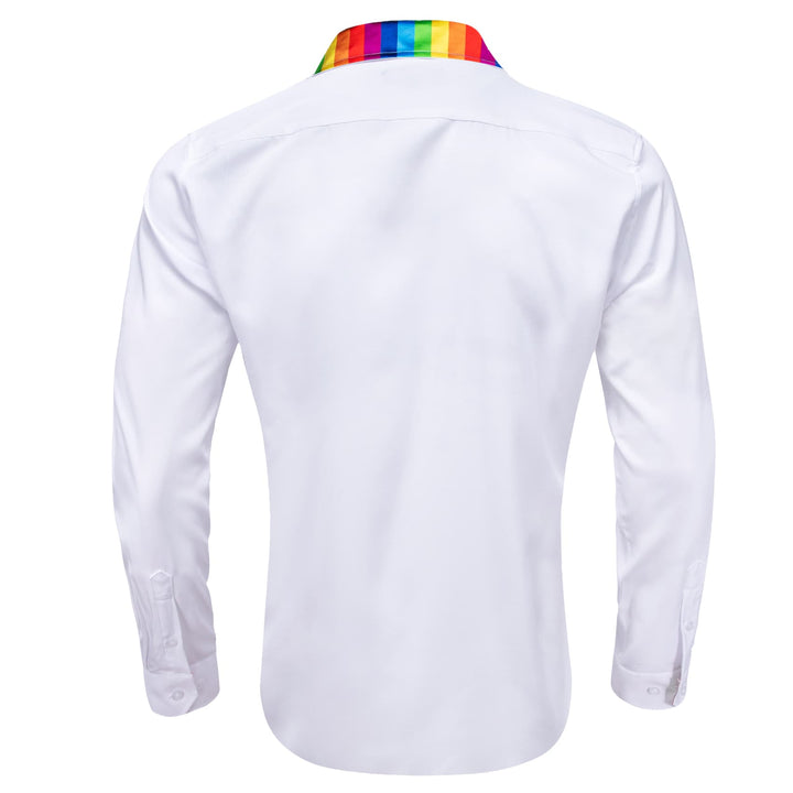 white collar shirt