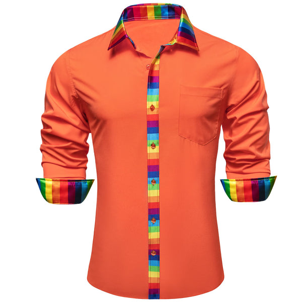 orange shirt mens