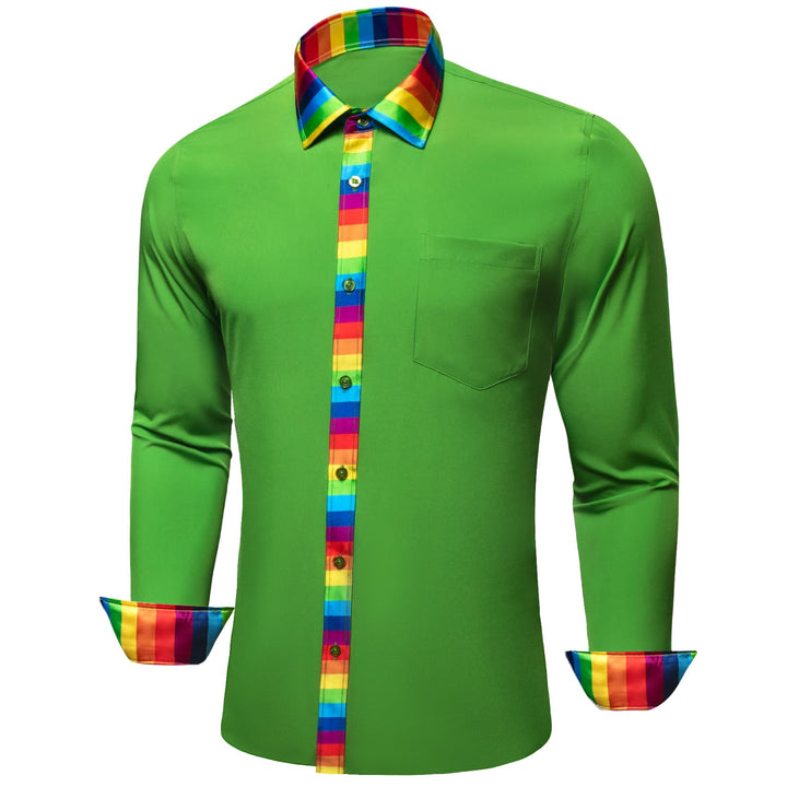 hunter green shirt