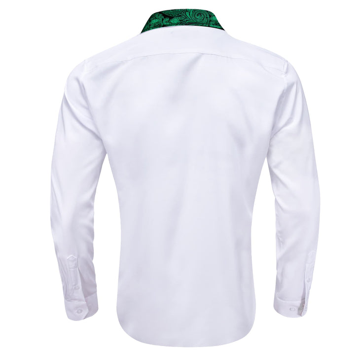 white long sleeve dress shirt