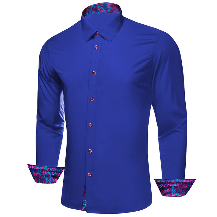 blue collar shirt