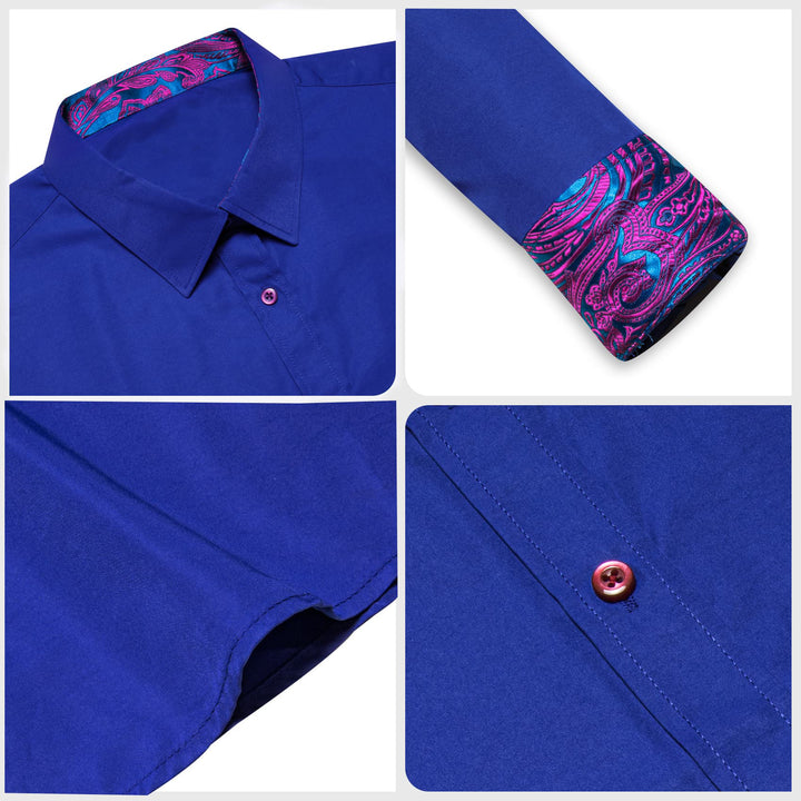 blue shirt for men