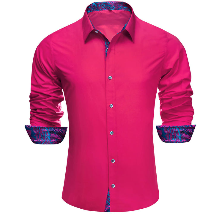 pink dress shirt men