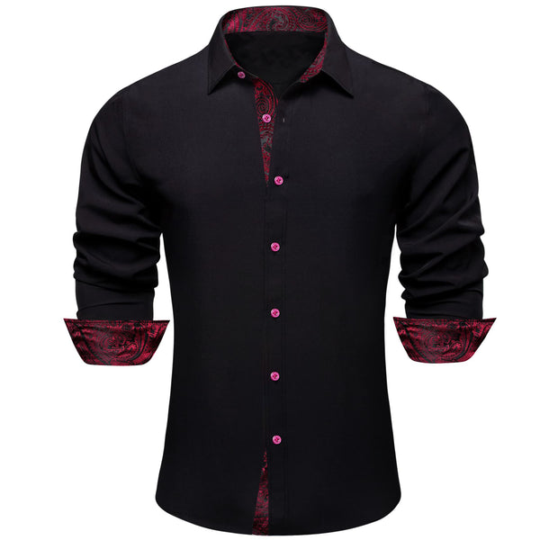 mens black shirt