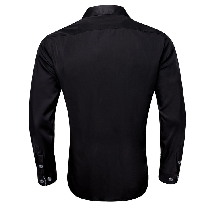 black dress shirt for men