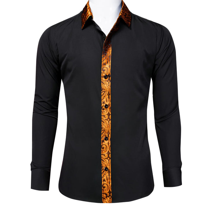 black designer shirt