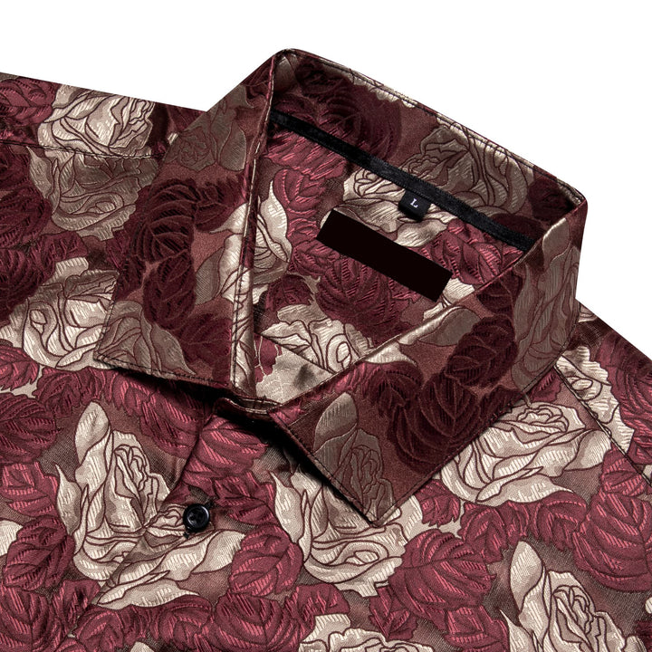 button up floral shirt