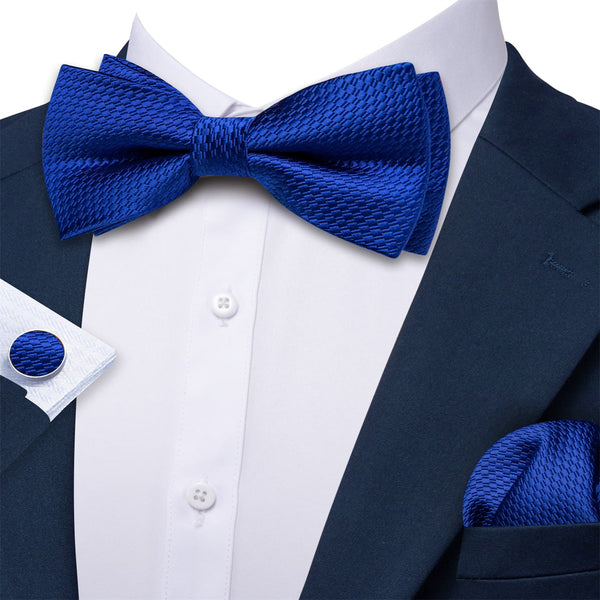 royal blue bow tie