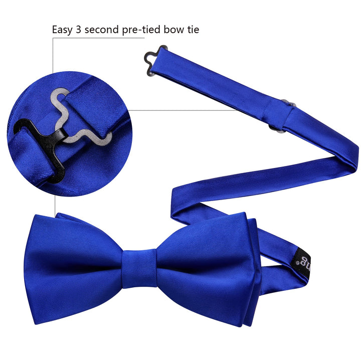 royal blue bow tie