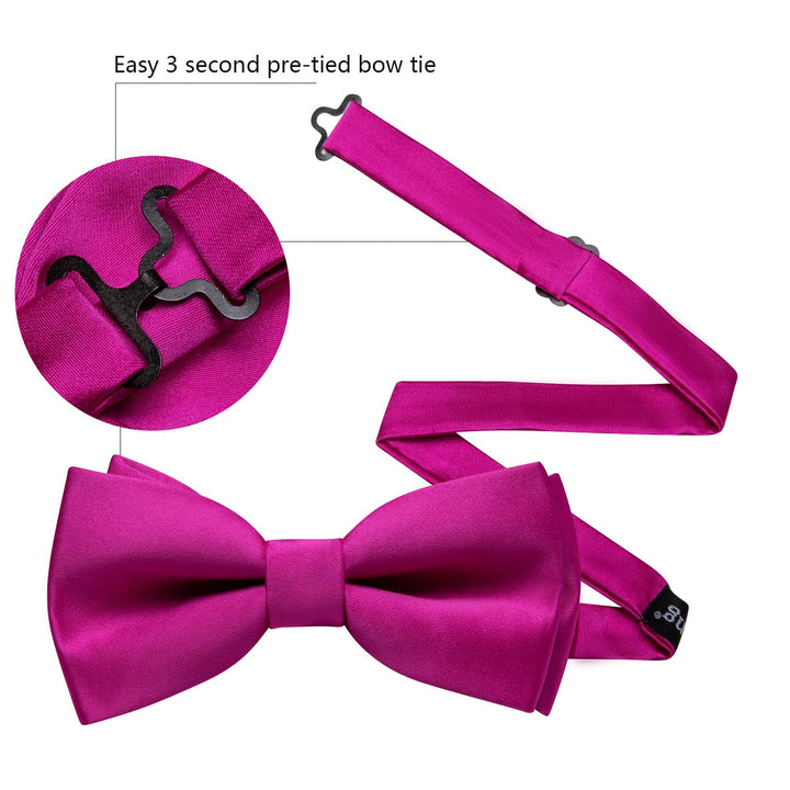 mens pink bowtie