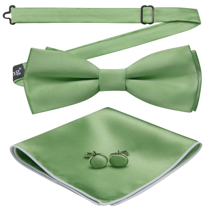 light green bowtie