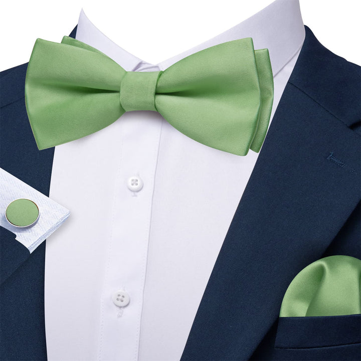 sage green bowtie