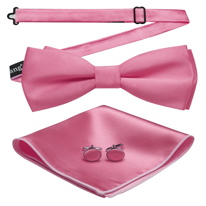 blush pink bowtie