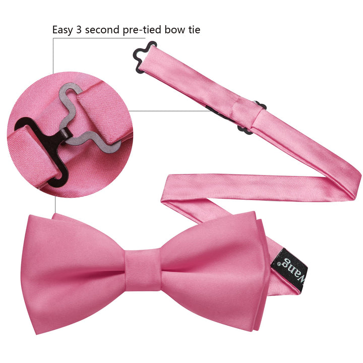 baby pink bowtie