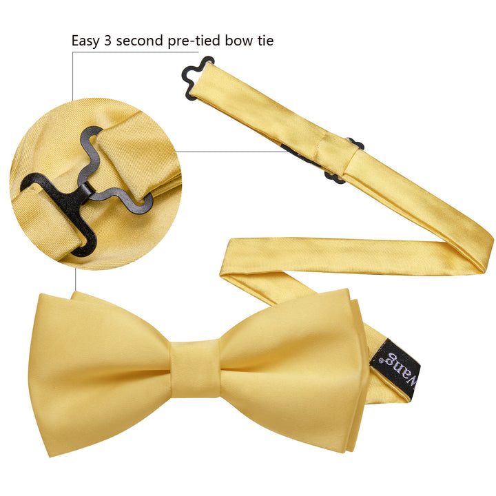 pale yellow bowtie