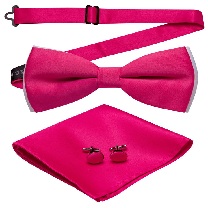 men's pink bowtie