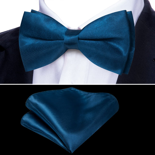 blue bow tie