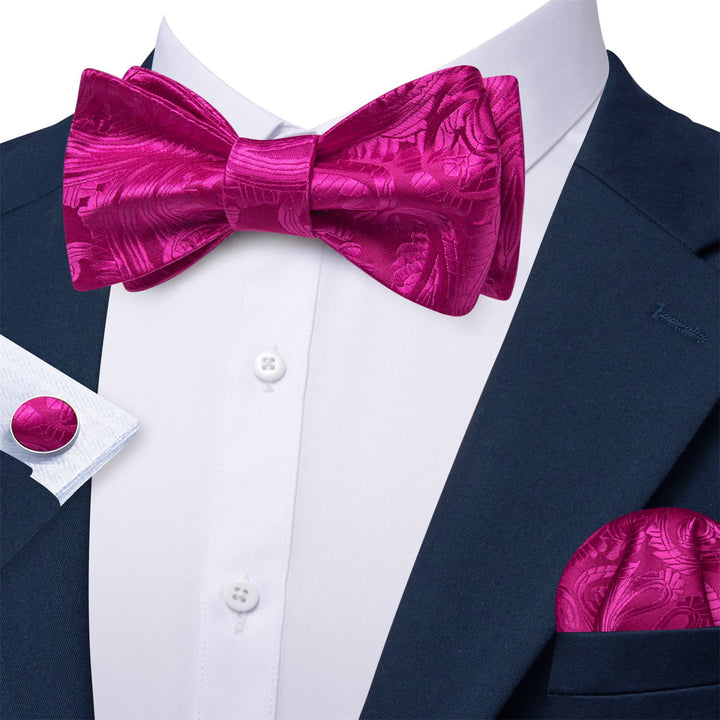 mens pink bow tie