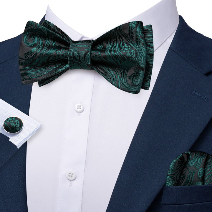 forest green bow tie