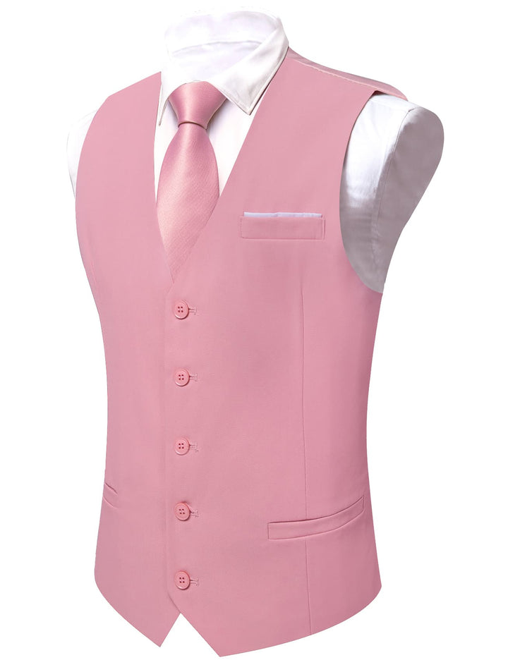 mens pink vest