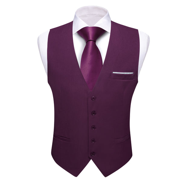 dark purple vest