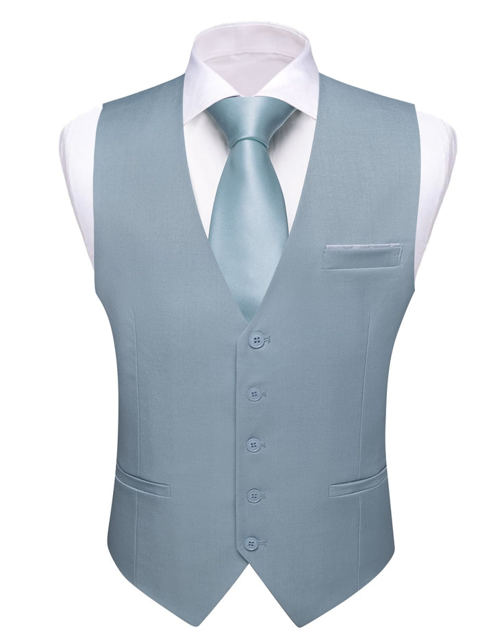 mens grey vest