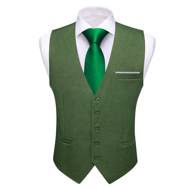 mens green vest