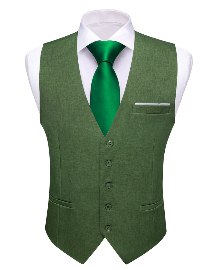 green vest suit