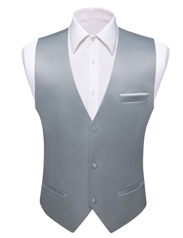 grey suit vest