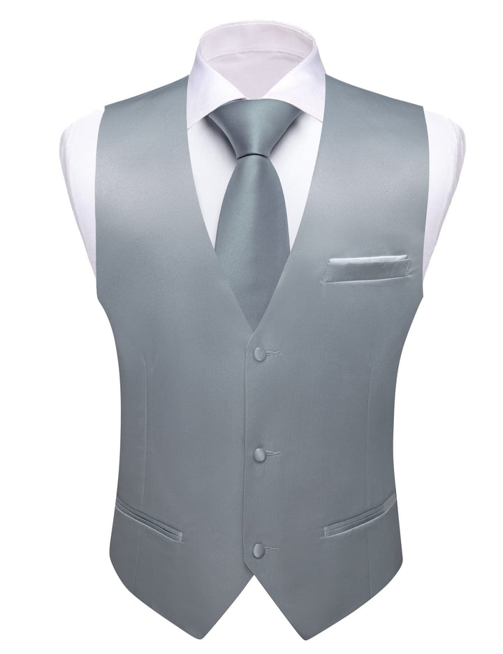 mens grey vest