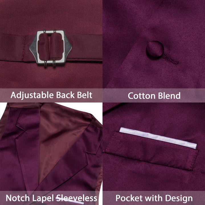 purple vest for men