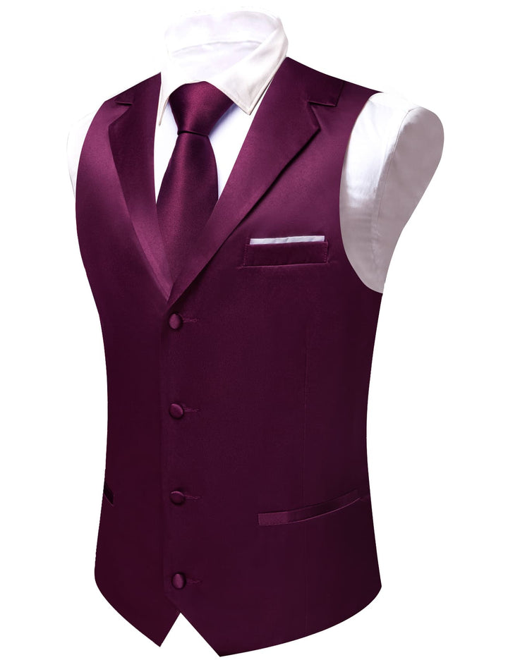 purple mens vest