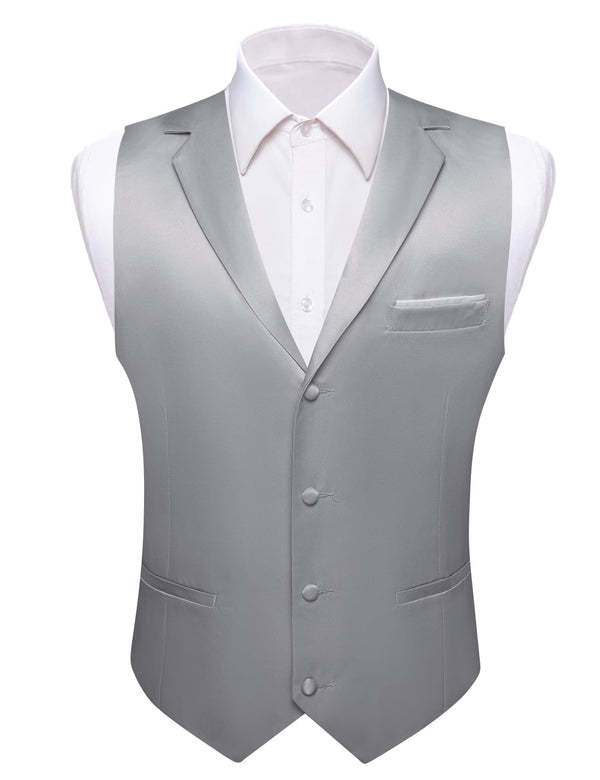 grey suit vest