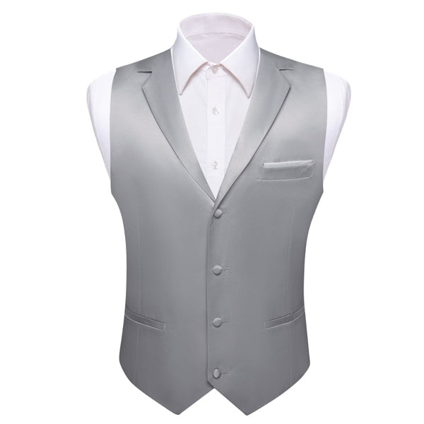 grey suit vest