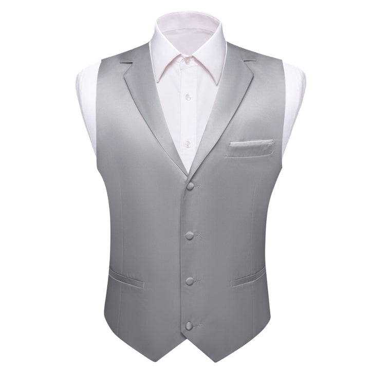 grey suit vest