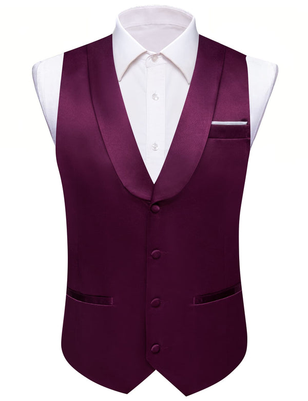 purple mens vest