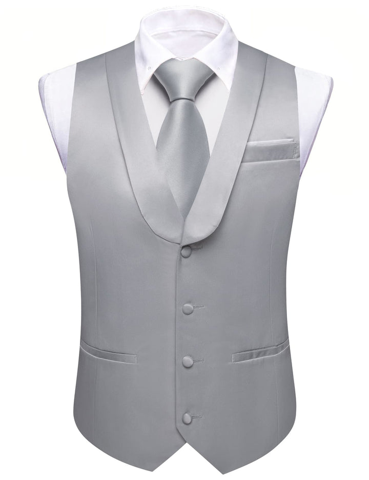 grey mens vest