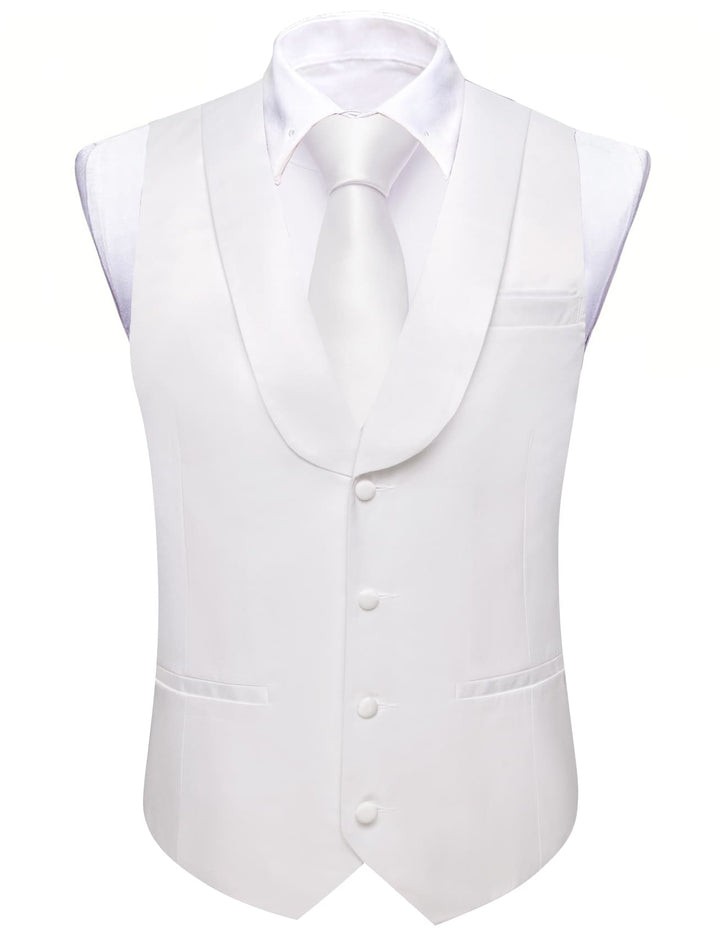 mens white vest