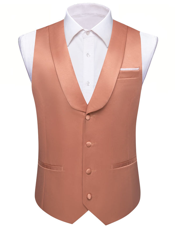 pink suit vest