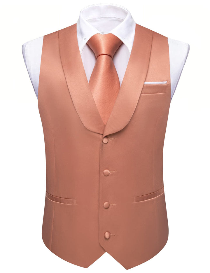 mens pink vest