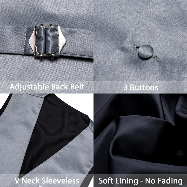 grey wedding vest