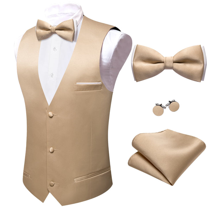 champagne mens vest