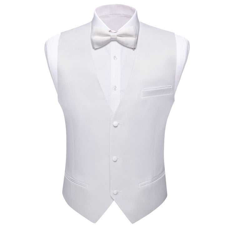 white mens vest