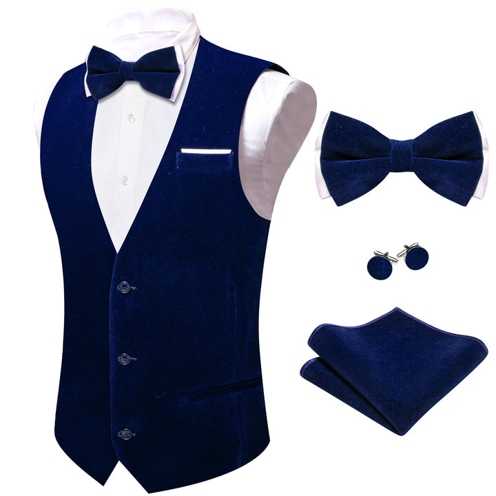 navy blue vest outfit mens