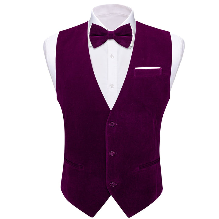 purple mens vest